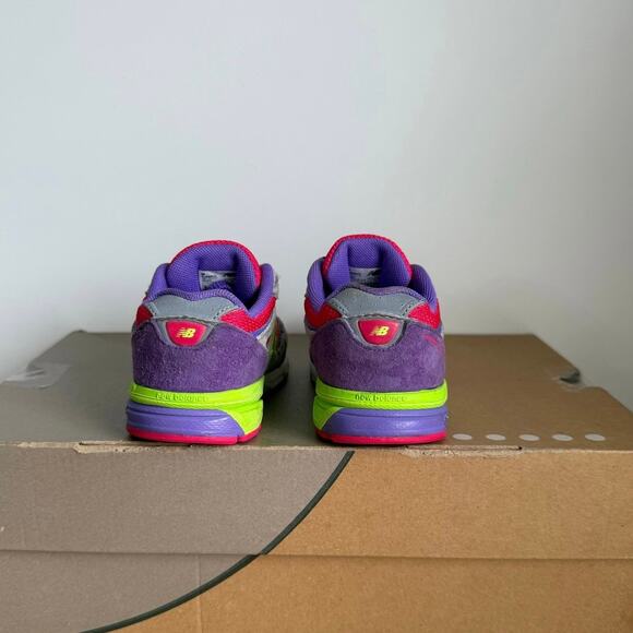 New Balance 990 V4 ‘Multicolor’ Toddler Sneakers- SZ 8 C - Picture 7 of 13